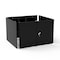 Luxor 16.25 D X 16.25 H, 15 W X powder coated steel w/MDF, black DTWS003 - alternate 6